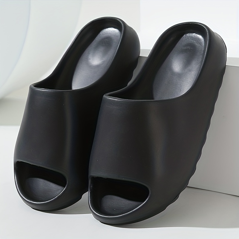 mens eva cloud slides casual non slip slippers open toe shoes for indoor outdoor beach shower spring and summer details 1